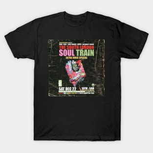 POSTER TOUR - SOUL TRAIN THE SOUTH LONDON 40 T-Shirt